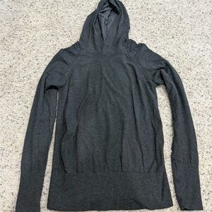 Gray Hooded Sweater